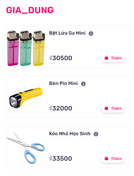 quản lý kho hàng